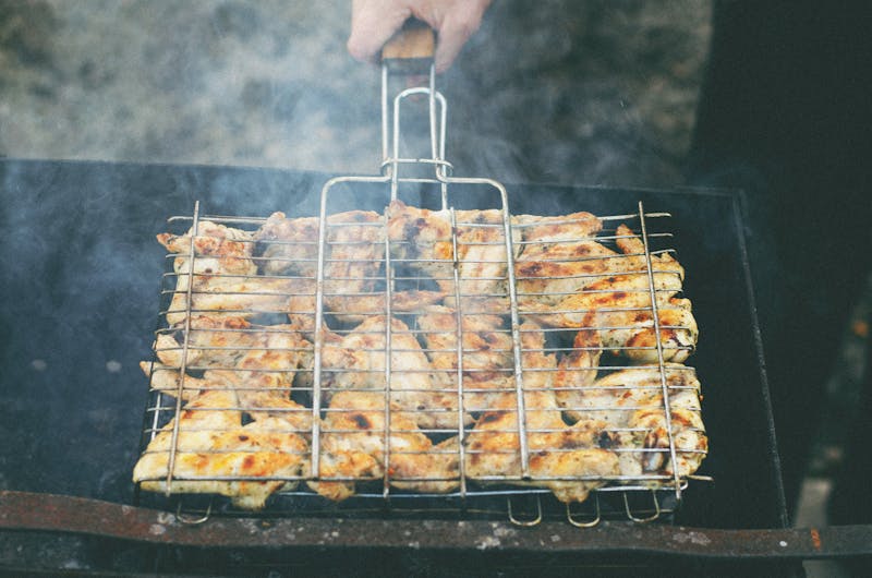 Marcos BBQ Chicken pizza with smoky barbecue sauce