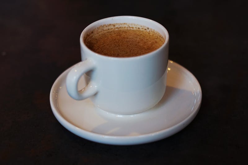 Espresso coffee and hot drinks at Marcos